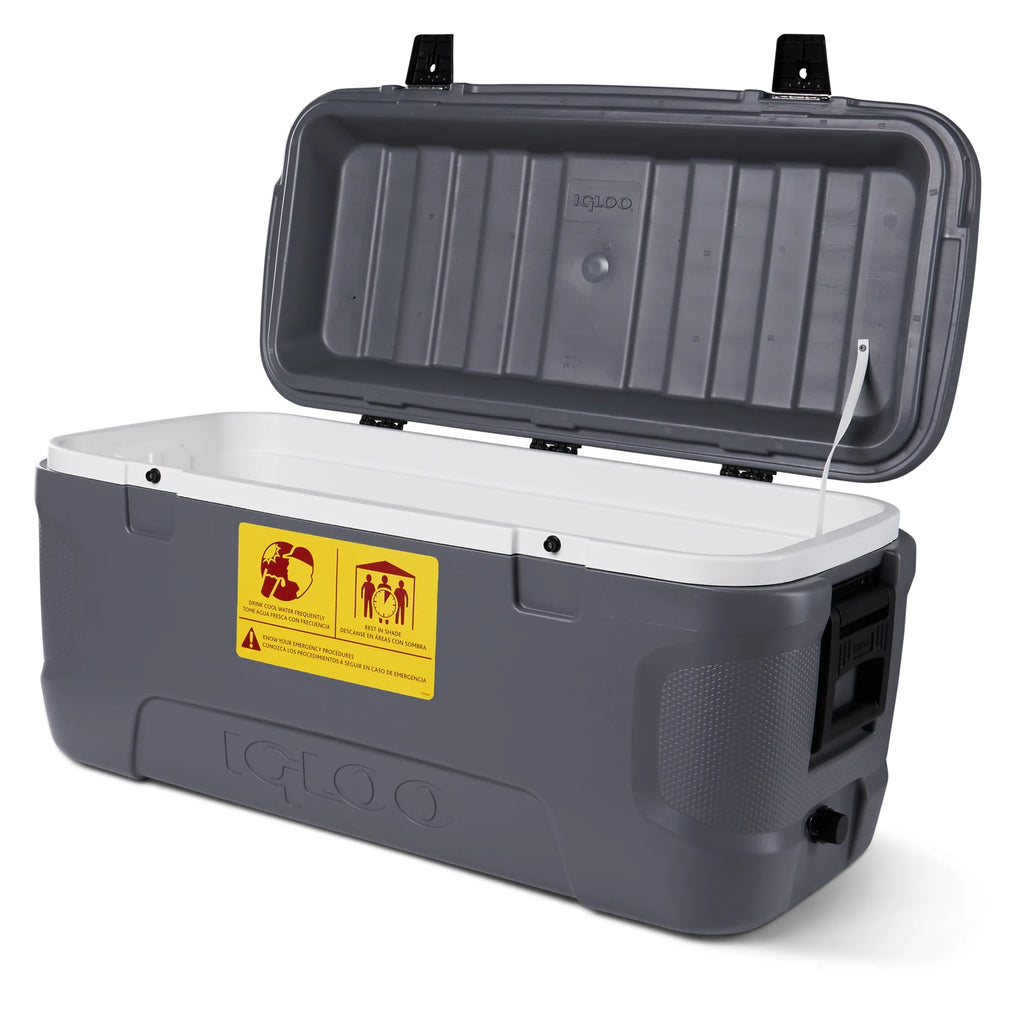 Igloo Workman Series Chest Cooler, 120 qt, Gray