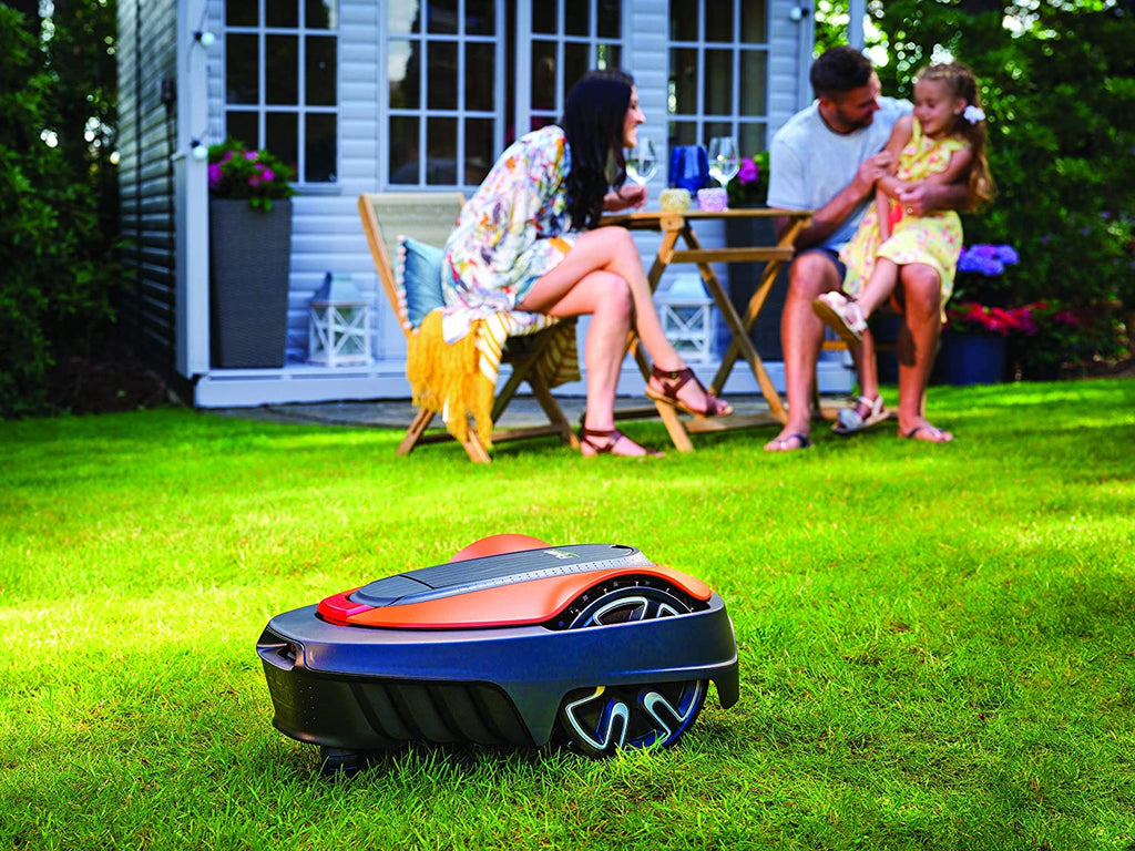 EasiLife 500 GO Robotic Lawn Mower, 500m2, Orange and Grey - 9704632-01