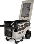 70Qt Wheeled Insulated Hard Shell Ice Chest - Trailmate