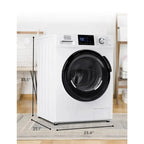 Black+Decker All-In-One Washer-Dryer Combo, 2.7 Cu. Ft., White - BCW27MW