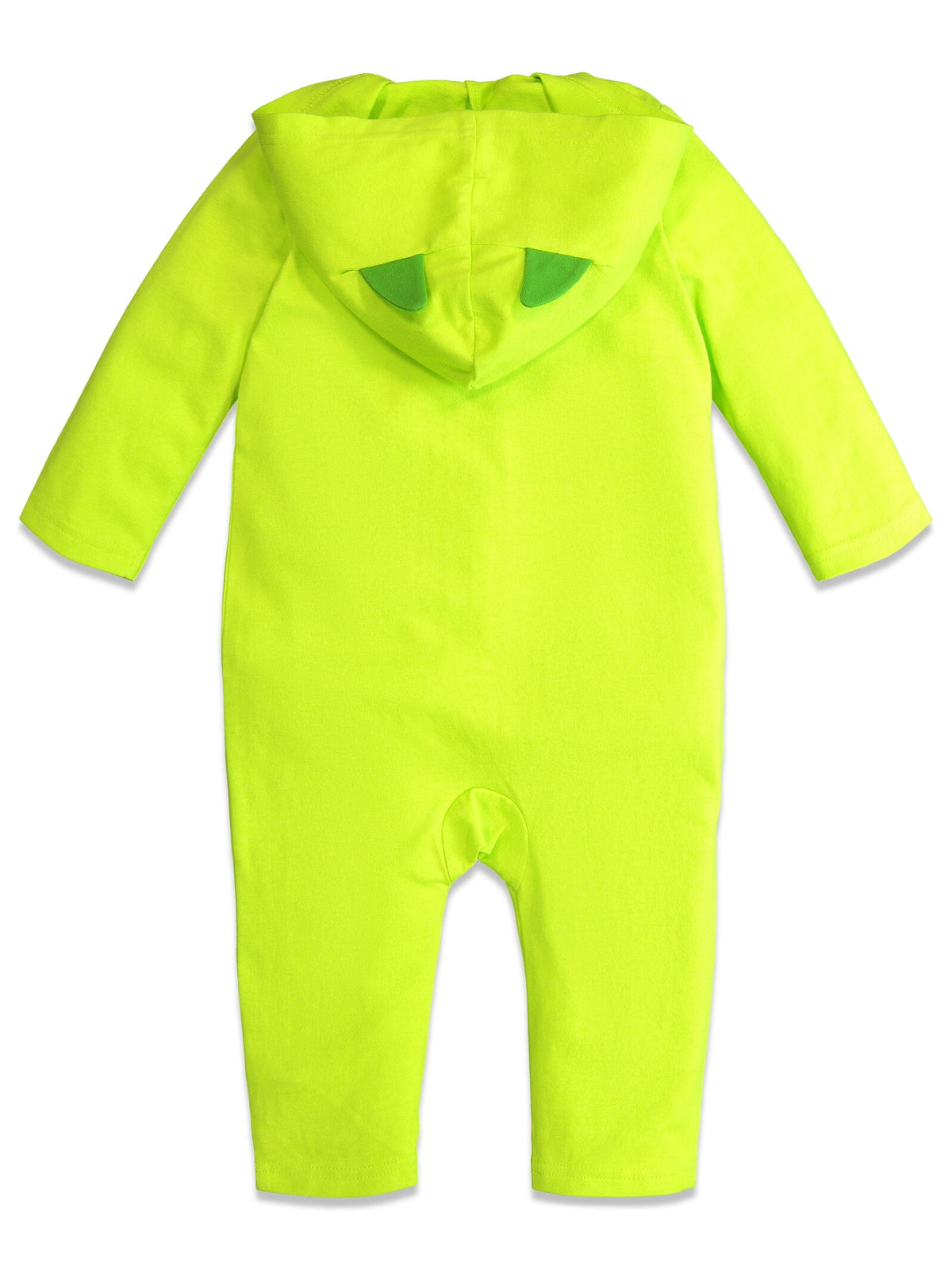 Disney Monsters Inc. Toddler Boy or Girl Cosplay Hooded One Piece Mike Lime Green
