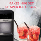 Frigidaire Nugget Ice Maker, 44 lbs., Stainless Steel - EFIC235
