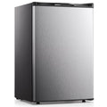 KNDKO 3.2Cu.ft Upright Freezer With Removable Shelves And Adjustable Thermostat - Silver