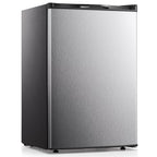 KNDKO 3.2Cu.ft Upright Freezer With Removable Shelves And Adjustable Thermostat - Silver