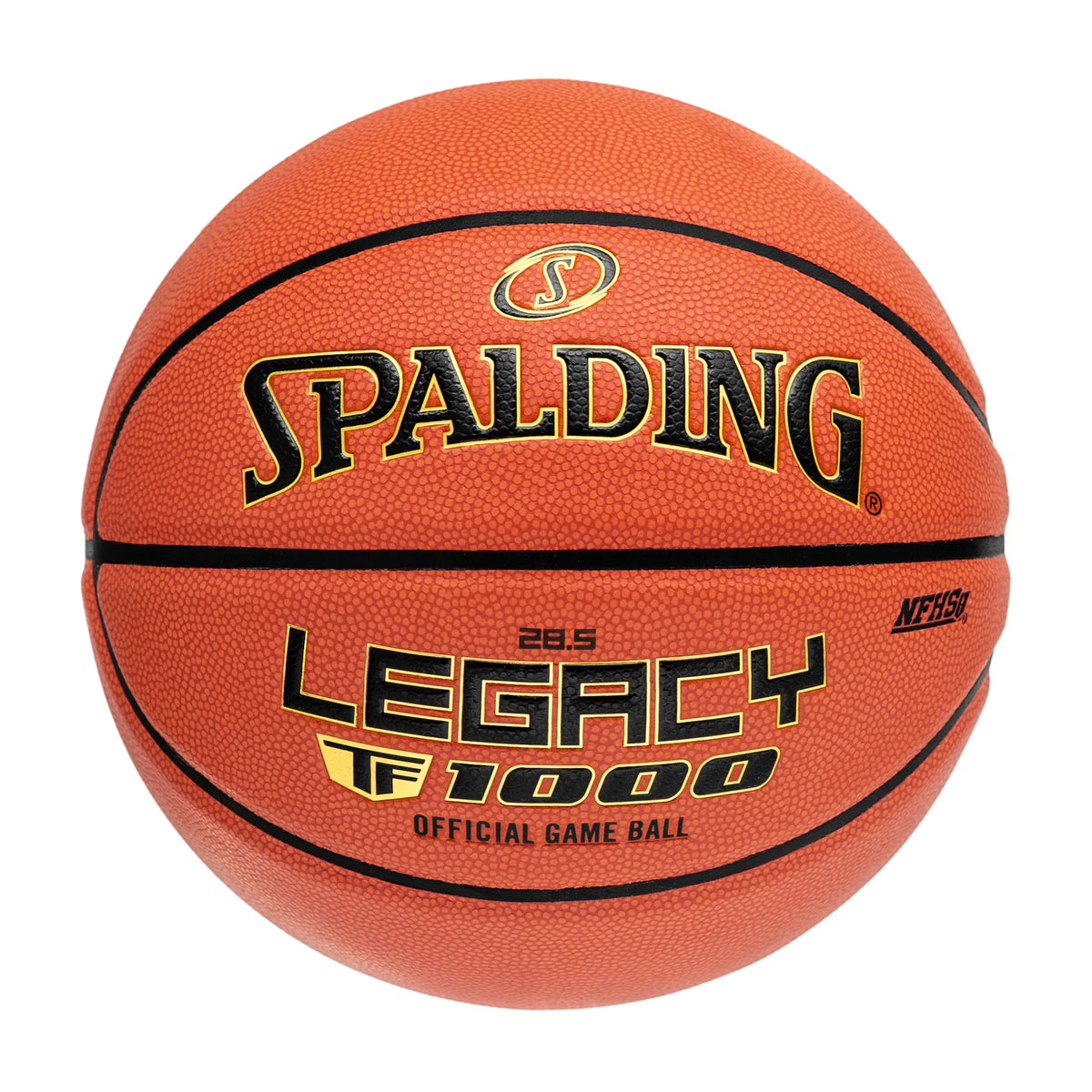 Spalding Indoor Game Basketball, Size 7, 29.5 in - Legacy TF-1000