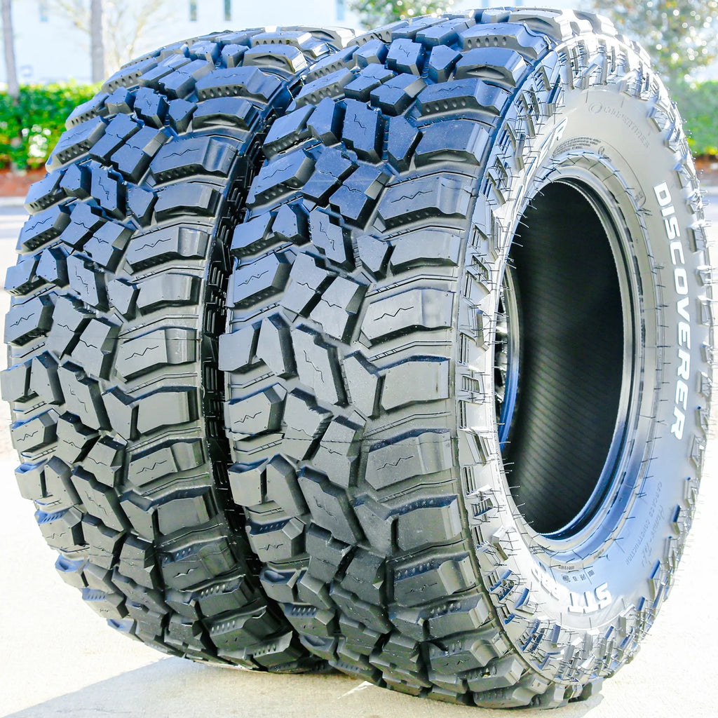 Cooper Discoverer STT Pro Mud Terrain Light Truck Tires 285/75R16 126/123Q E 10 Ply - Set Of 4