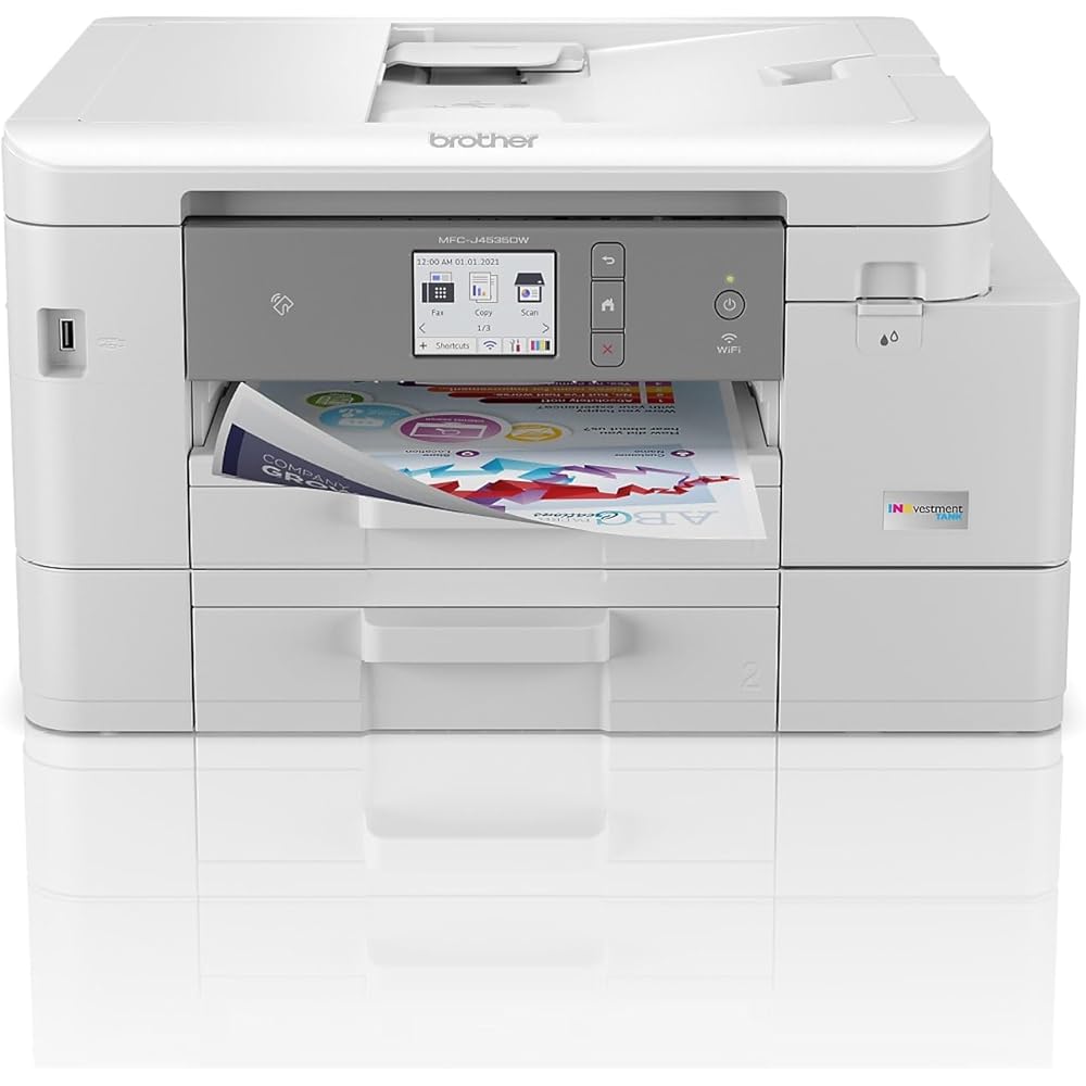Brother INKvestmentTank All-in-One Color Inkjet Printer - MFC-J4535DW