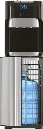 Brio Bottom Loading Water Cooler Dispenser for 3 or 5 Gallon Bottles - Hot, Room and Cold