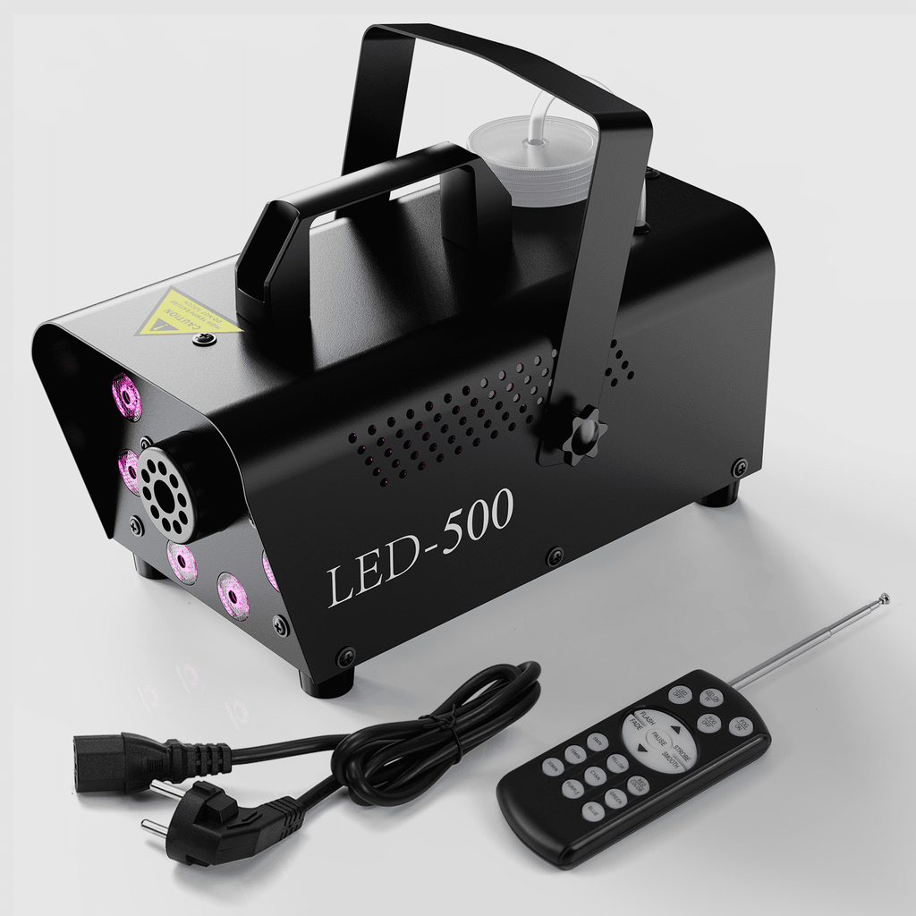 DIGITNOW Halloween Smoke Machine, Remote Controlled, 3 Stage LED Lights