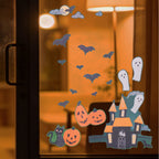 Haunted House Window Clings, Multicolor, 11.75" x 17", Halloween by Way To Celebrate