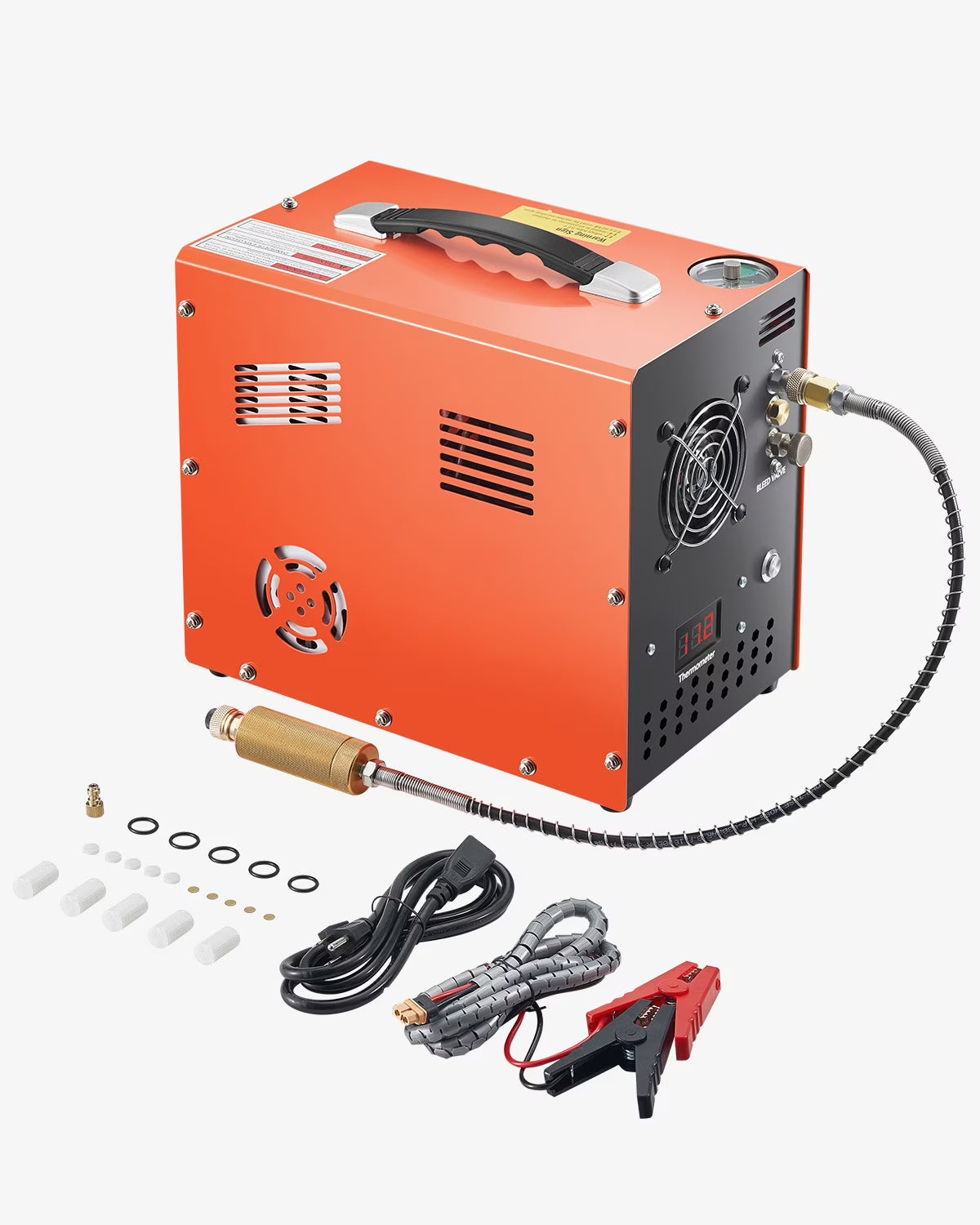 KFFKFF PCP Air Compressor 4500PSI/30Mpa 300W DC12V/AC120V