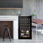 Ktaxon 18 Bottle Compressor Wine Cooler, 1.8 Cu.Ft, 52L - Freestanding