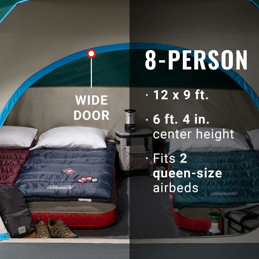 Coleman 8-Person Camping Tent - Skydome