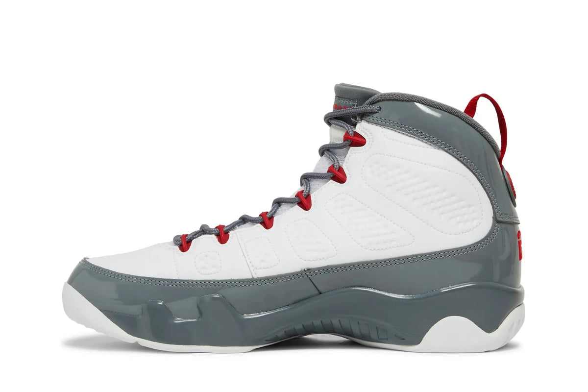 Jordan 9 Retro Fire Red White/Cool Grey/Fire Red - CT8019 162