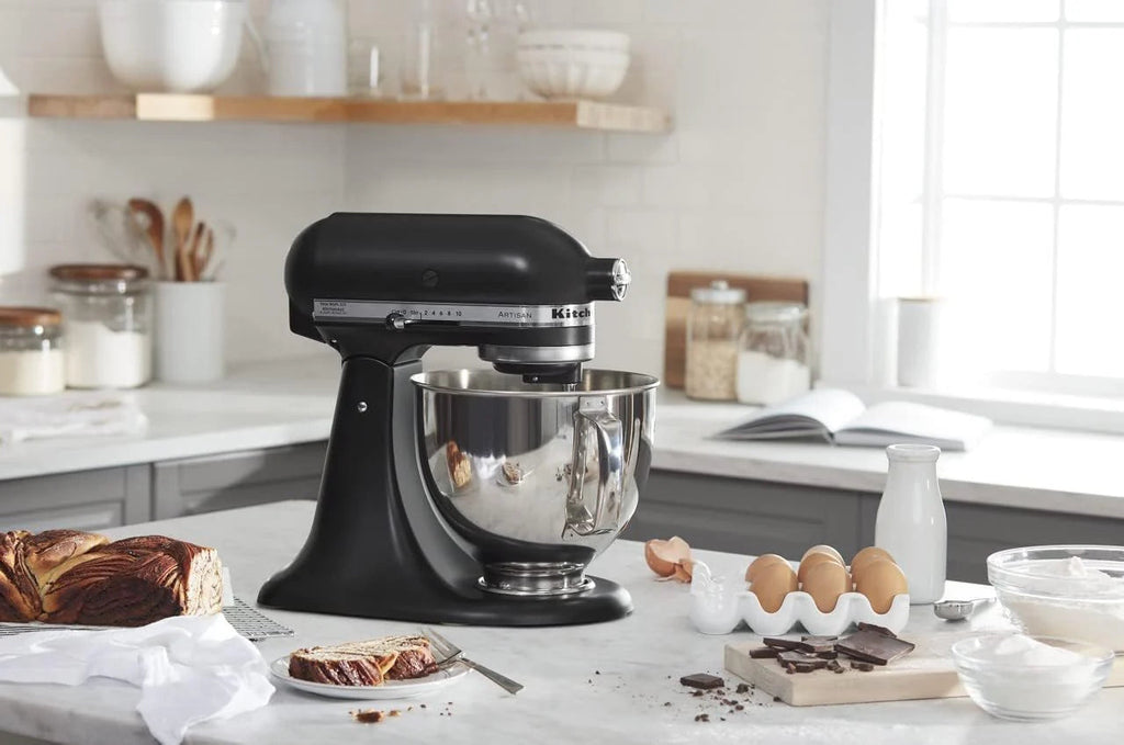 5-Quart Tilt-Head Stand Mixer With Stainless Steel Bowl, 10 Speeds
