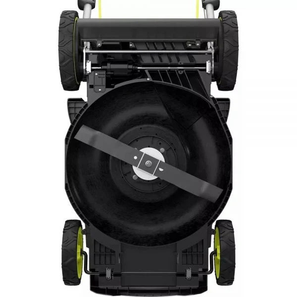 RYOBI 40V Brushless 20-inch Self-Propelled Lawn Care Combo Kit With 2 Batteries And 2 Chargers - RY401120-Y RY40270 RY40407BTLVNM