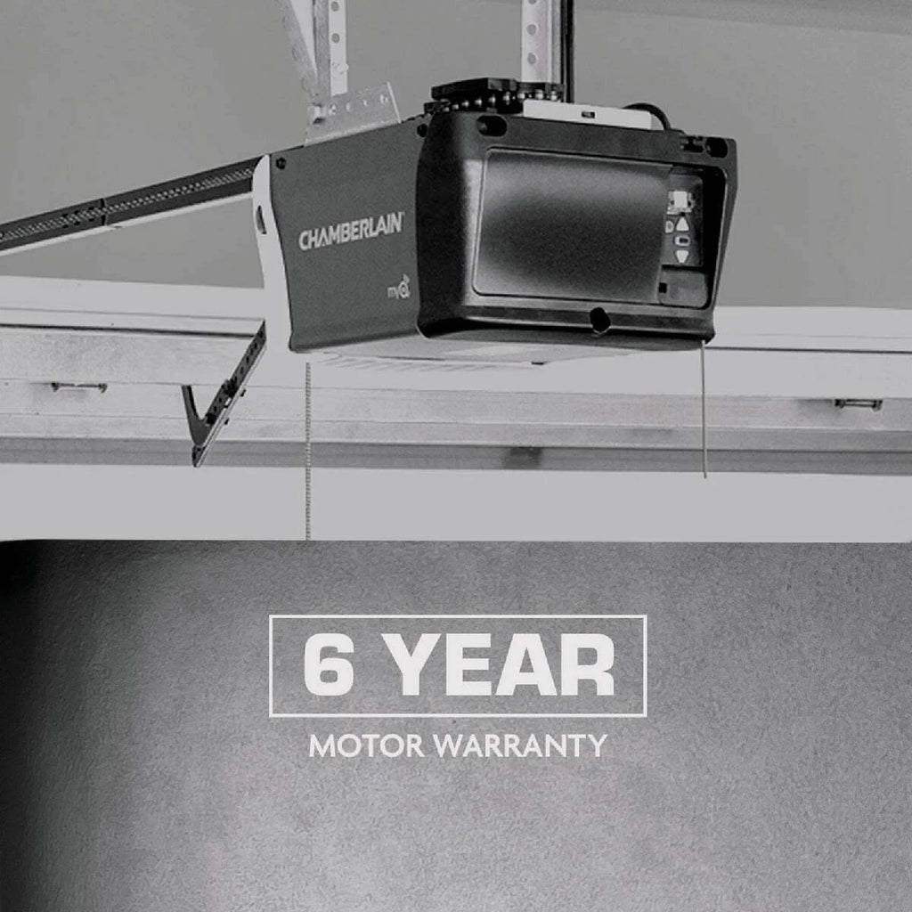 Chamberlain 0.5 HP Chain Drive Smart Garage Door Opener With 7 ft Rail - C2212T