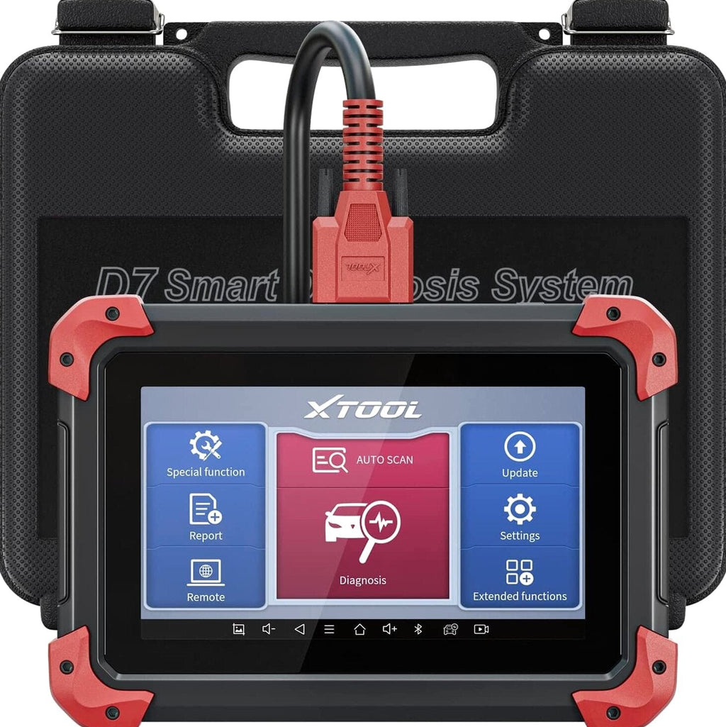 XTOOL Bidirectional Automotive Diagnostic Scanner With ECU Coding, Active Tests, Android 10 - D7
