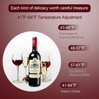 Ktaxon 18 Bottle Compressor Wine Cooler, 1.8 Cu.Ft, 52L - Freestanding