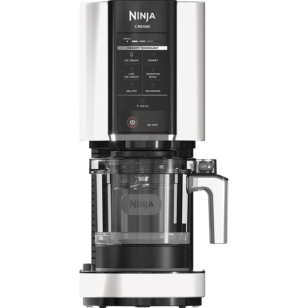 Ninja CREAMi 7-in-1 Ice Cream Maker, Cloud Silver - NC301