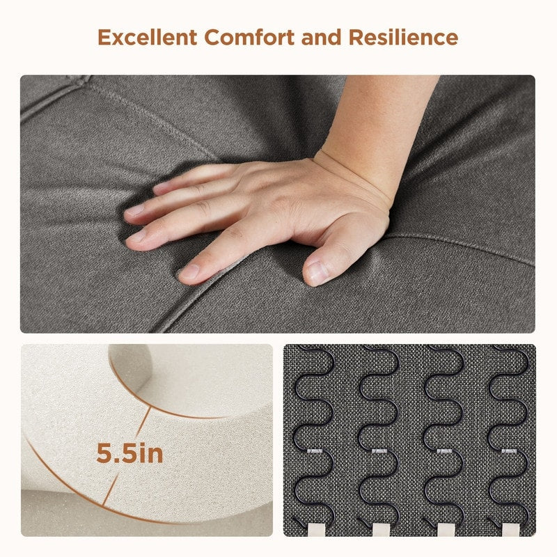 3-in-1 Adjustable Pull-Out Sleeper Sofa Bed With 330 Pounds Capacity